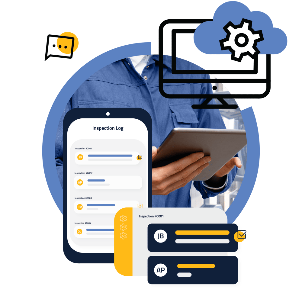 Inspection_Blue circle_Tablet