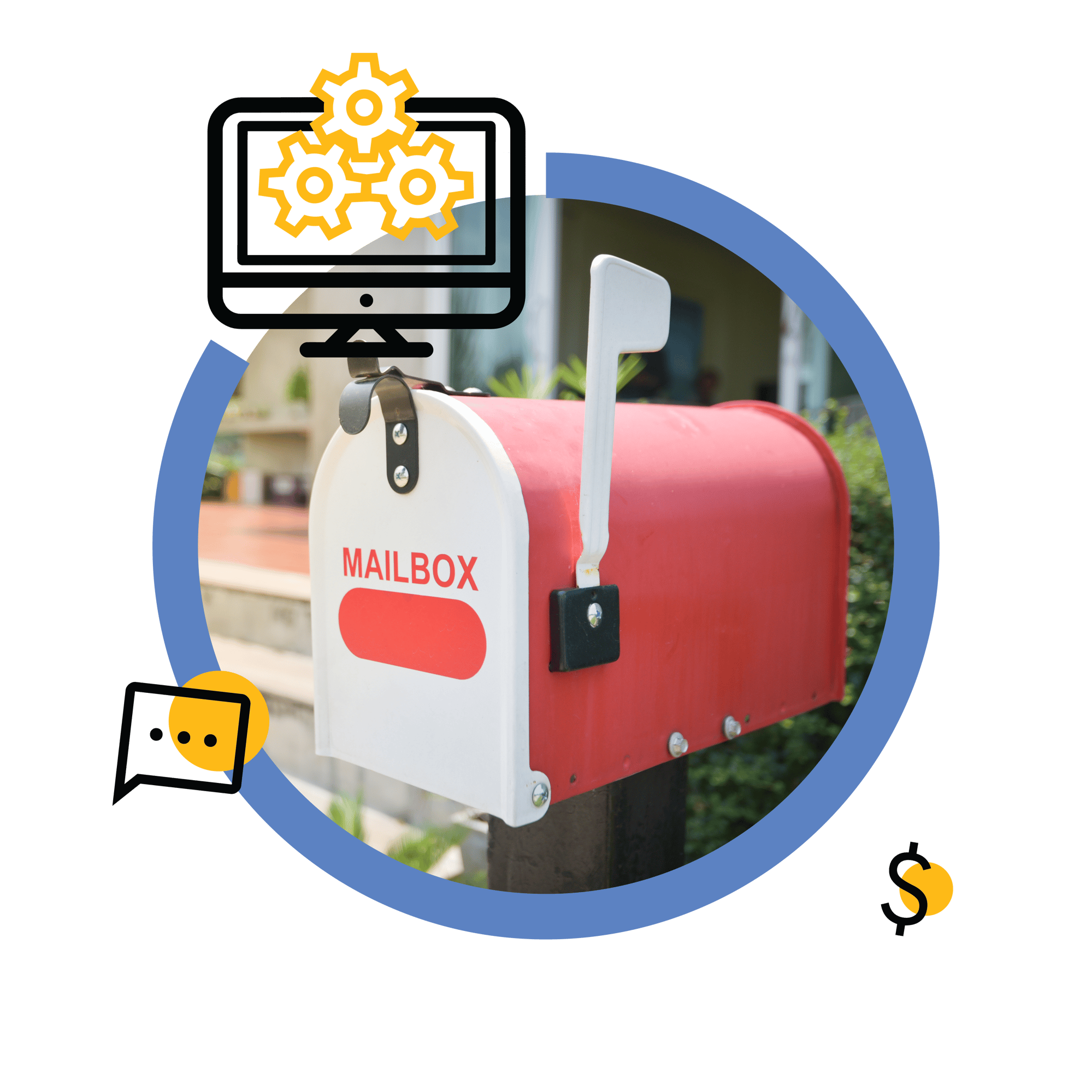 Red mailbox